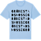 Blue Soul t-shirt med Grönestads mosse ordlek t-shirt