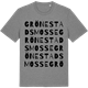 Mid Heather Gray t-shirt med Grönestads mosse ordlek t-shirt