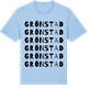 Blue Soul t-shirt med Grönstad ordlek t-shirt
