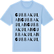 Blue Soul t-shirt med Gubbakulan ordlek t-shirt
