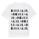 Gubbakulan ordlek t-shirt