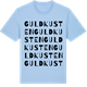 Blue Soul t-shirt med Guldkusten ordlek t-shirt