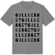 Mid Heather Gray t-shirt med Gullberget ordlek t-shirt
