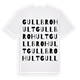 Gullbrohult ordlek t-shirt