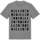 Mid Heather Gray t-shirt med Gullegärde ordlek t-shirt