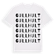 Gullhult ordlek t-shirt