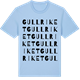 Blue Soul t-shirt med Gullriket ordlek t-shirt