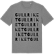 Mid Heather Gray t-shirt med Gullriket ordlek t-shirt