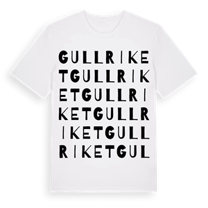 Gullriket ordlek t-shirt – ekologisk bomull t-shirt från Pinshirt