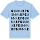 Blue Soul t-shirt med Gummarp ordlek t-shirt