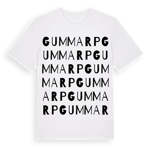 Gummarp ordlek t-shirt – ekologisk bomull t-shirt från Pinshirt