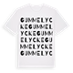 Gummelycke ordlek t-shirt