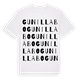 Gunillabo ordlek t-shirt