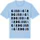 Blue Soul t-shirt med Gunnagård ordlek t-shirt