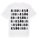 Gunnarsö ordlek t-shirt