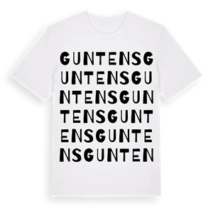 Guntens ordlek t-shirt – ekologisk bomull t-shirt från Pinshirt