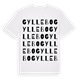 Gyllebo ordlek t-shirt