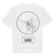 White t-shirt med Habo t-shirt