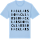 Blue Soul t-shirt med Hacklarsbo ordlek t-shirt