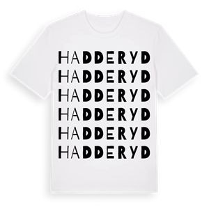 Hadderyd ordlek t-shirt – ekologisk bomull t-shirt från Pinshirt