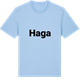 Blue Soul t-shirt med Haga fetstil t-shirt