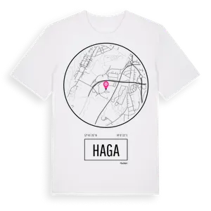 Haga t-shirt – ekologisk bomull t-shirt från Pinshirt