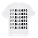 Hagaborg ordlek t-shirt
