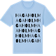 Blue Soul t-shirt med Hagaholm ordlek t-shirt