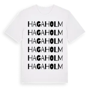 Hagaholm ordlek t-shirt – ekologisk bomull t-shirt från Pinshirt