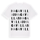 Hagavillan ordlek t-shirt
