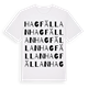 Hagfällan ordlek t-shirt