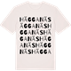 Vintage White t-shirt med Hägganäs ordlek t-shirt
