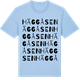 Blue Soul t-shirt med Häggåsen ordlek t-shirt
