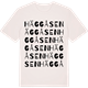 Vintage White t-shirt med Häggåsen ordlek t-shirt