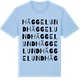 Blue Soul t-shirt med Häggelund ordlek t-shirt