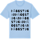Blue Soul t-shirt med Häggstugan ordlek t-shirt
