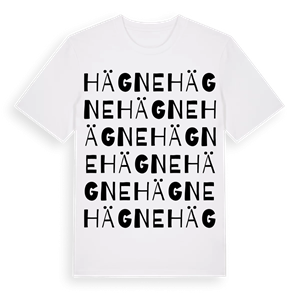 Hägne ordlek t-shirt – ekologisk bomull t-shirt från Pinshirt