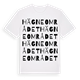 Hägneområdet ordlek t-shirt