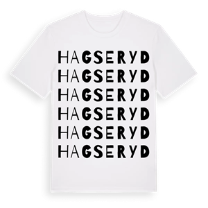 Hagseryd ordlek t-shirt – ekologisk bomull t-shirt från Pinshirt