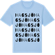 Blue Soul t-shirt med Hagsjö ordlek t-shirt