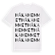 Håkahemmet ordlek t-shirt