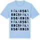 Blue Soul t-shirt med Håkansgården ordlek t-shirt