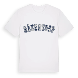 Håkentorp college t-shirt – ekologisk bomull t-shirt från Pinshirt