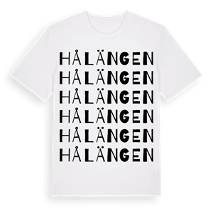 Hålängen ordlek t-shirt – ekologisk bomull t-shirt från Pinshirt