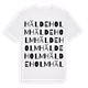 Häldeholm ordlek t-shirt