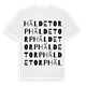 Häldetorp ordlek t-shirt