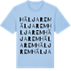 Blue Soul t-shirt med Häljarem ordlek t-shirt