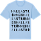 Blue Soul t-shirt med Hallaströmmen ordlek t-shirt