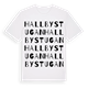 Hallbystugan ordlek t-shirt