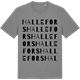 Mid Heather Gray t-shirt med Hallefors ordlek t-shirt